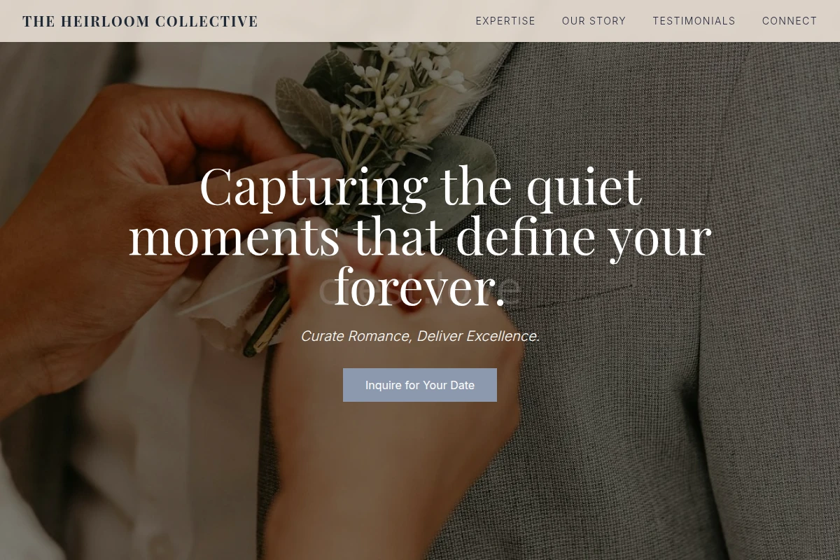 Classic Wedding Photography