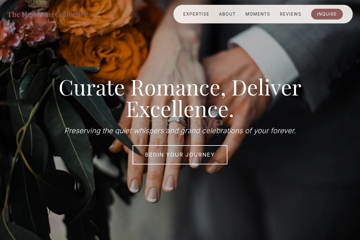 Bouquet Wedding Photography
